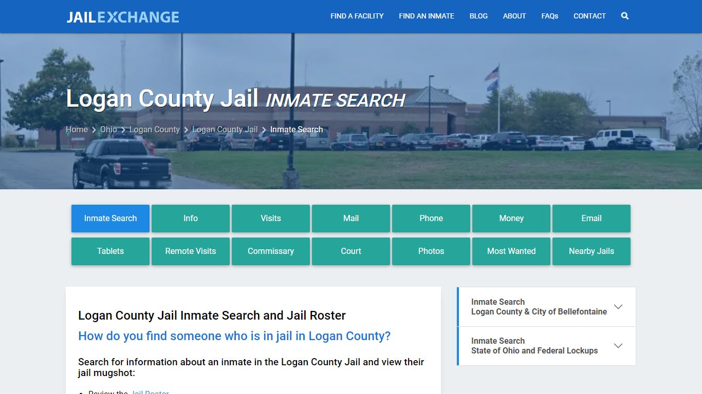 Inmate Search: Roster & Mugshots - Logan County Jail, OH